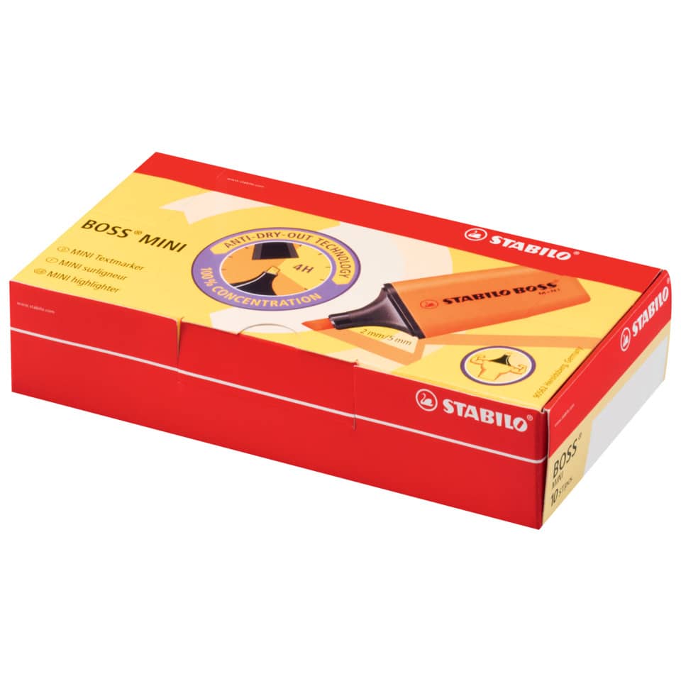 Textmarker BOSS® MINI, 2-5mm, grün STABILO 07/33