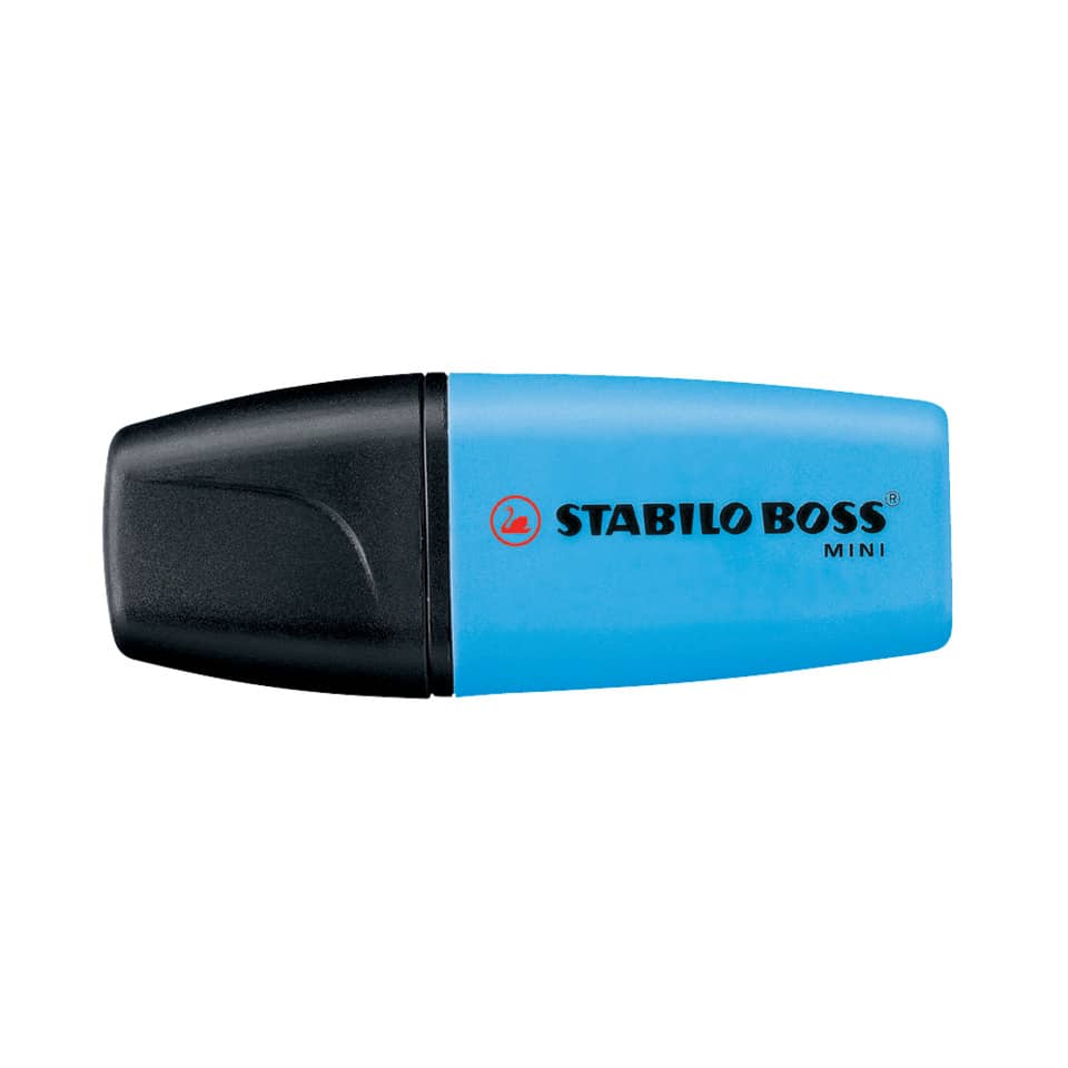 Textmarker BOSS® MINI, 2-5mm, blau STABILO 07/31