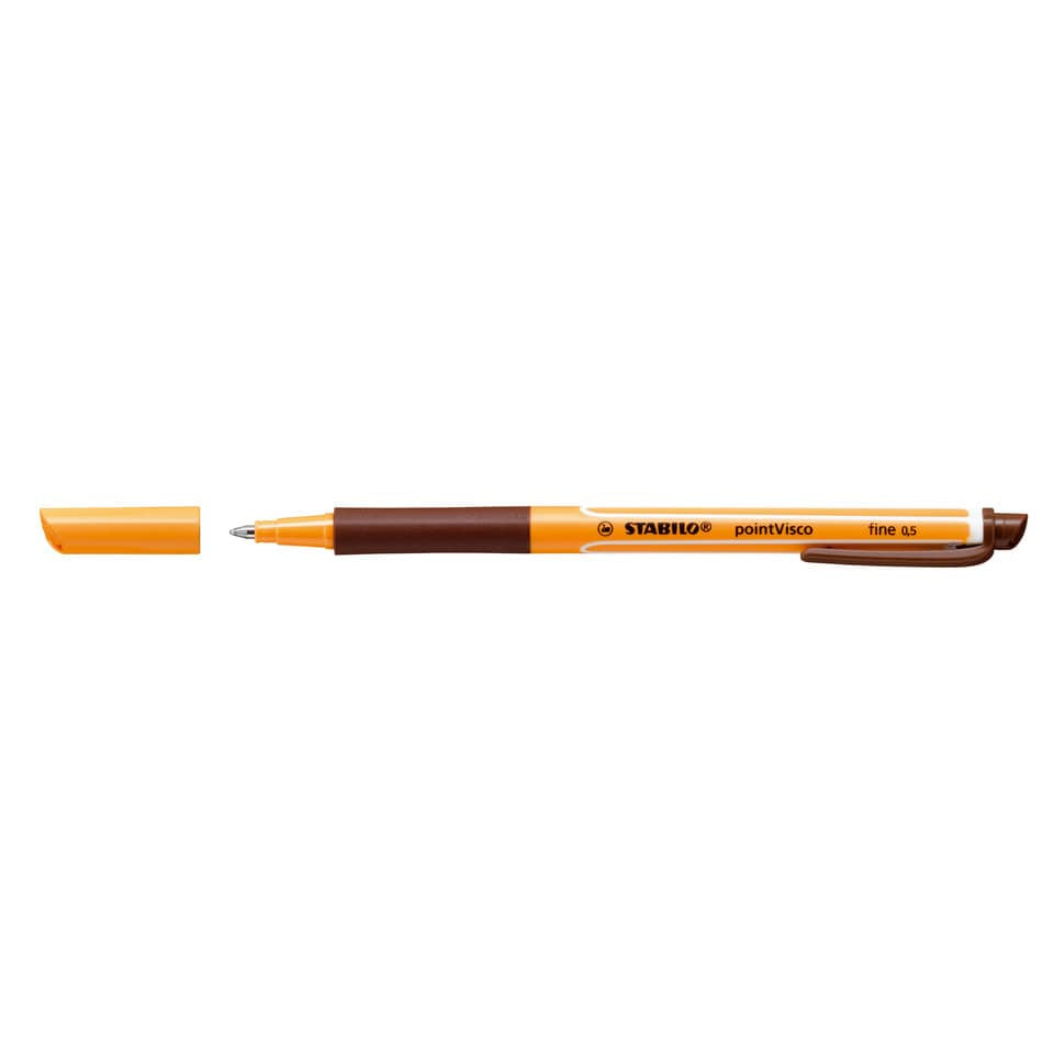 Gelschreiber pointVisco®, 0,5 mm, braun STABILO 1099/45