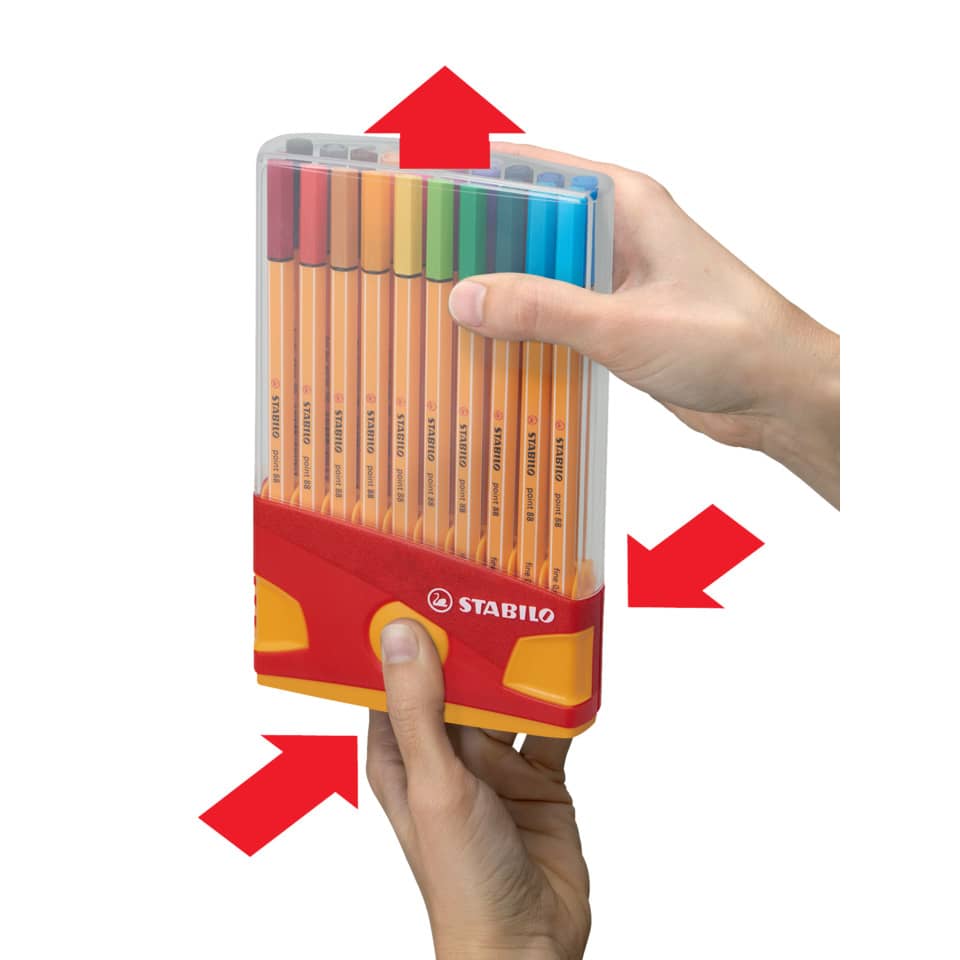 Fineliner point 88® ColorParade, Box mit 20 Stiften STABILO 8820-03 STABILO 8820-03 Colorparade