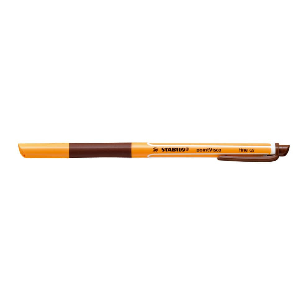 Gelschreiber pointVisco®, 0,5 mm, braun STABILO 1099/45