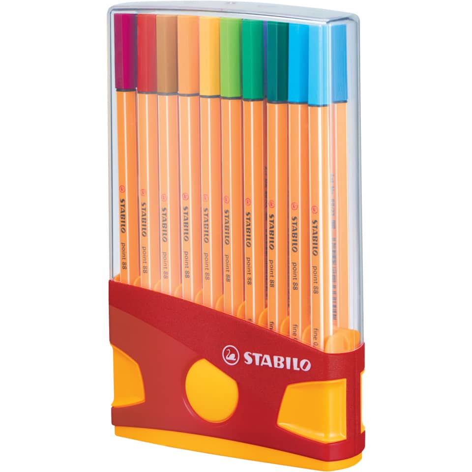 Fineliner point 88® ColorParade, Box mit 20 Stiften STABILO 8820-03 STABILO 8820-03 Colorparade