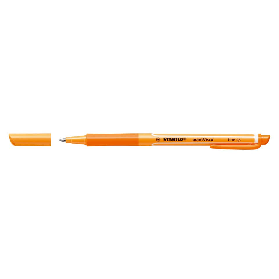Gelschreiber pointVisco®, 0,5 mm, orange STABILO 1099/54
