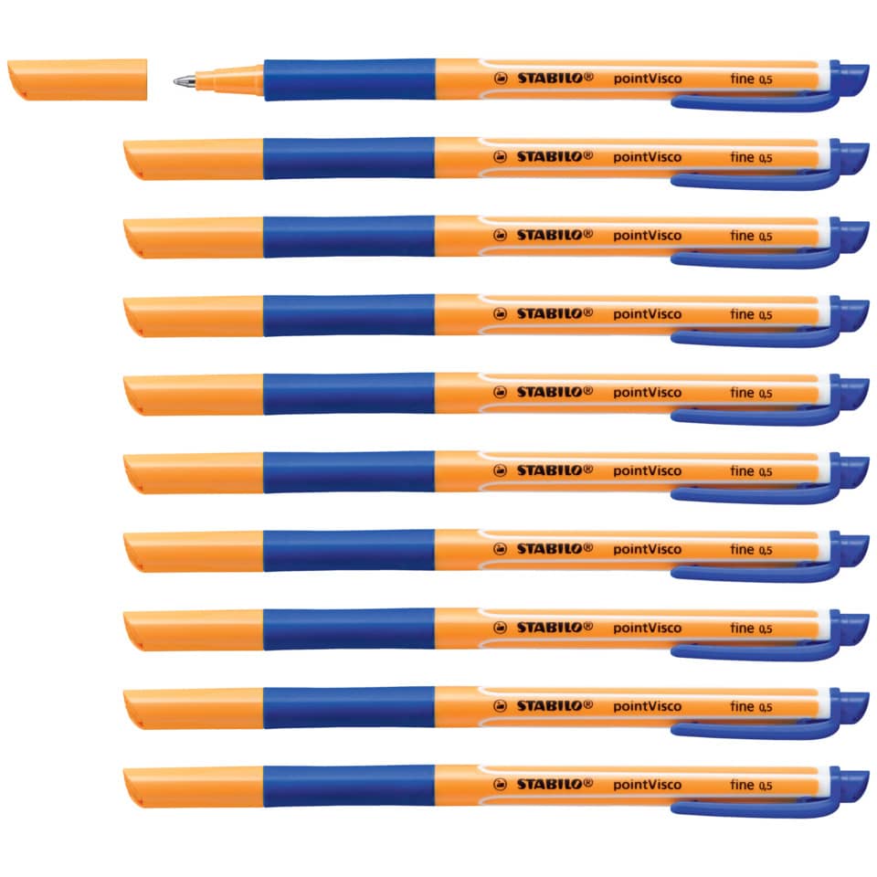 Gelschreiber pointVisco®, 0,5 mm, blau STABILO 1099/41