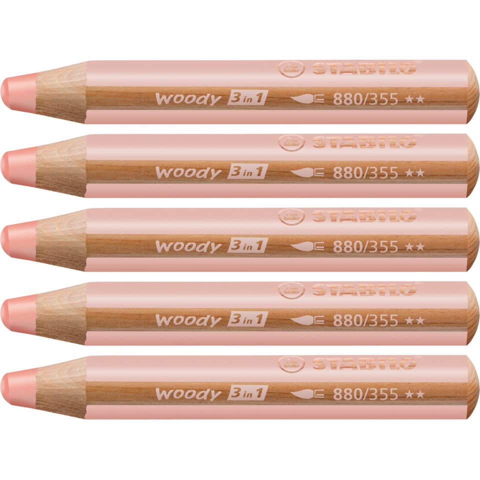 Multitalent-Stift woody 3 in 1, apricot STABILO 880/355 STABILO 880/355 Woody 3 in 1