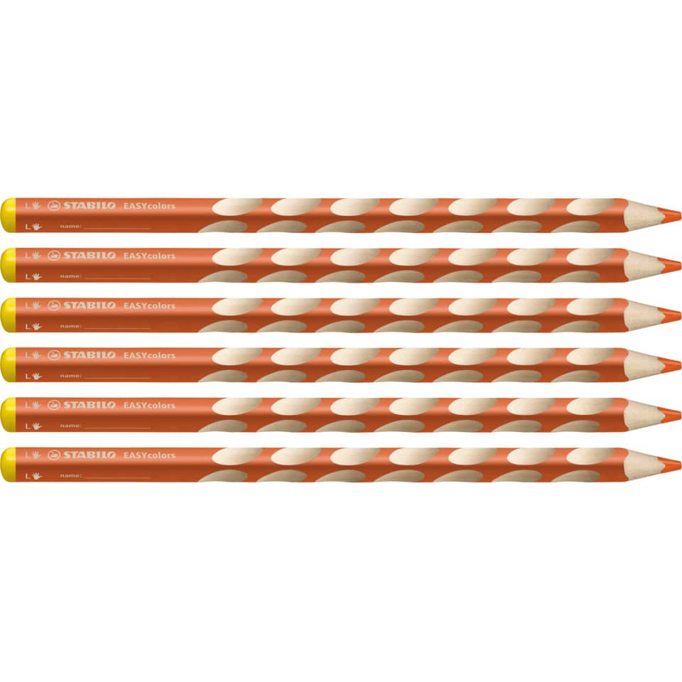 Farbstift EASYcolors, 4,2 mm, orange   links STABILO 331/221-6 STABILO 331/221-6  links