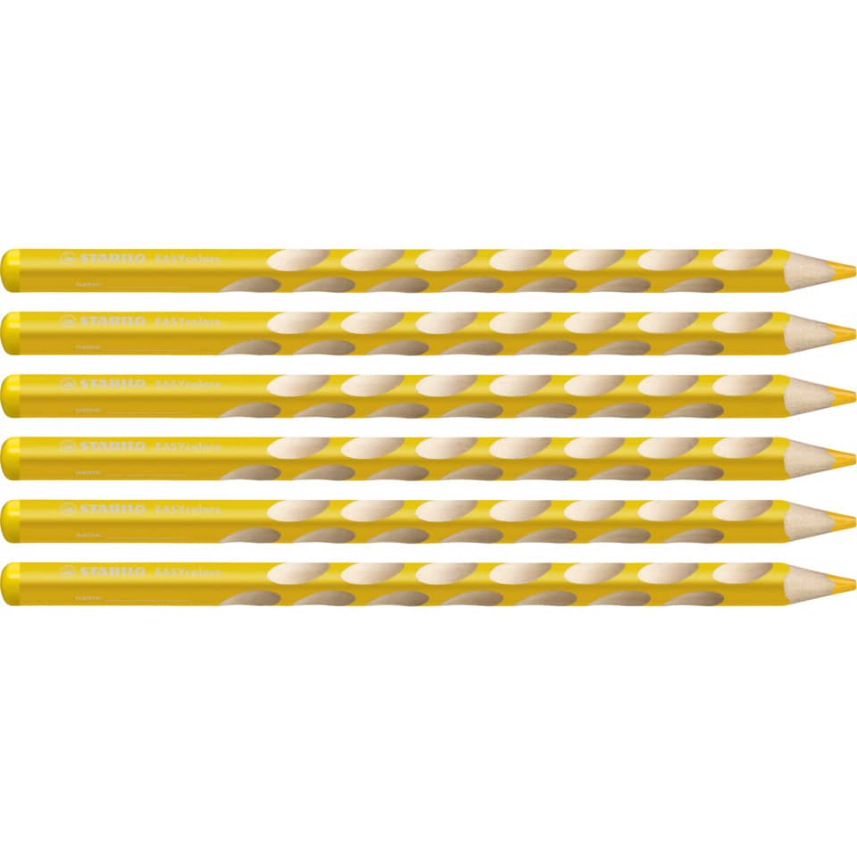 Farbstift EASYcolors, 4,2 mm, gelb   links STABILO 331/205-6 STABILO 331/205-6  links