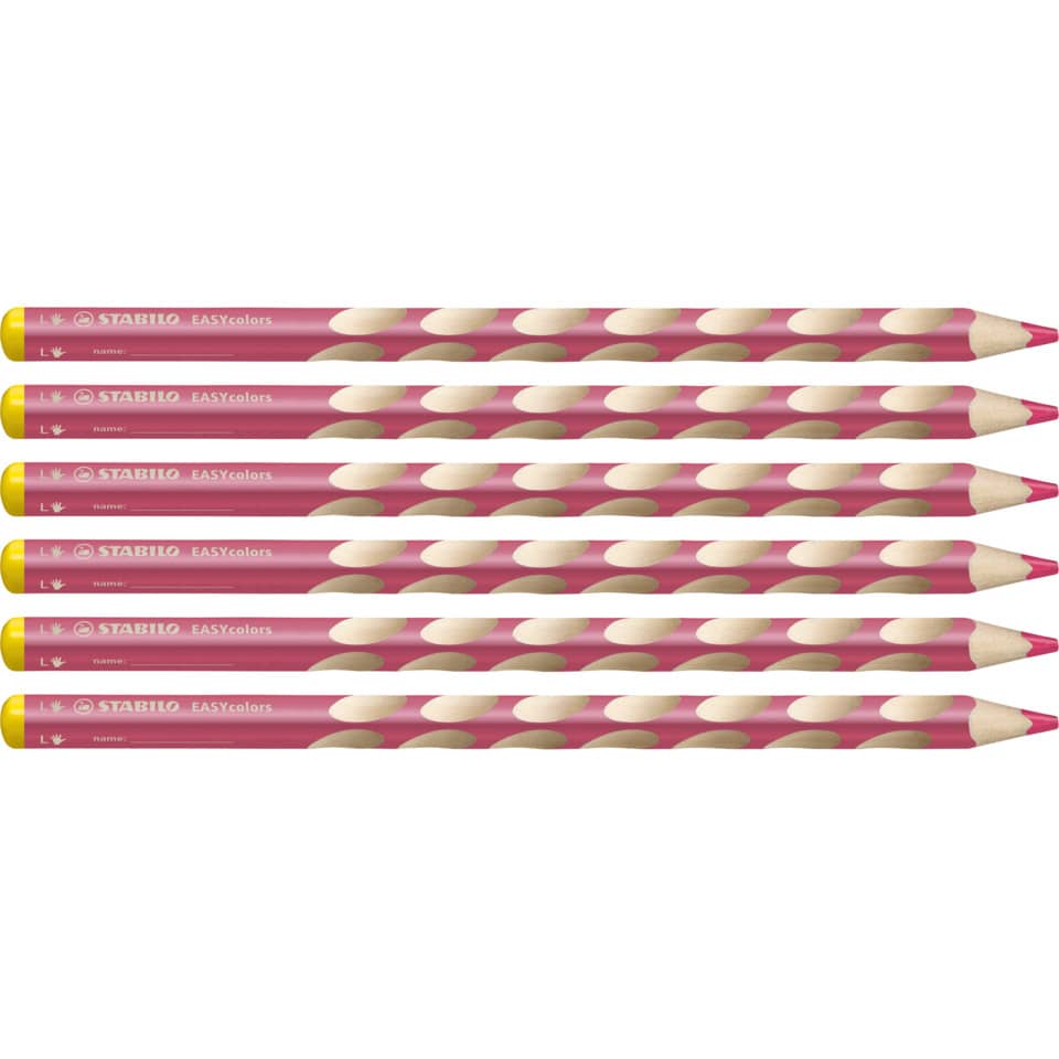 Farbstift EASYcolors, 4,2 mm, rosa   links STABILO 331/350-6 STABILO 331/350-6  links