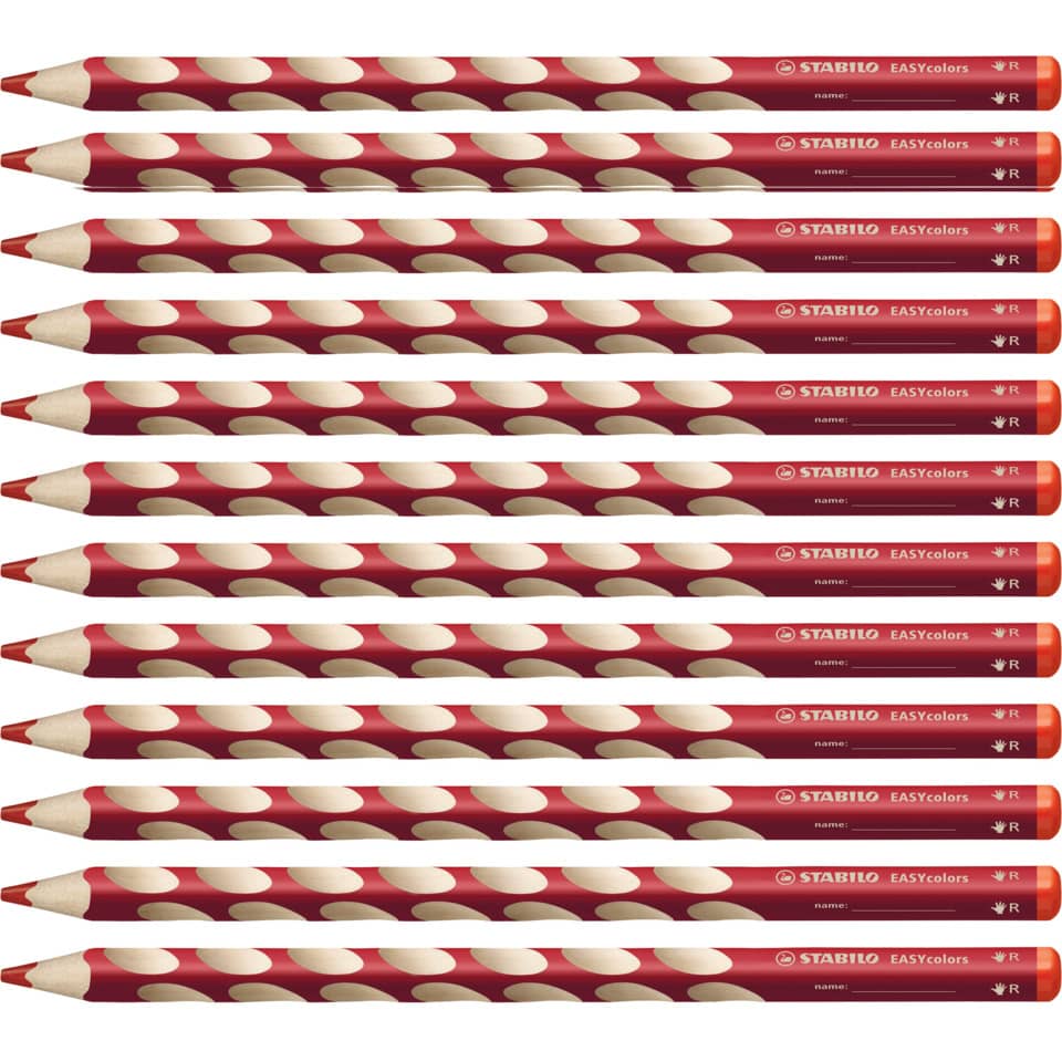 Farbstift EASYcolors, 4,2 mm, rot   rechts STABILO 332/315 STABILO 332/315  rechts