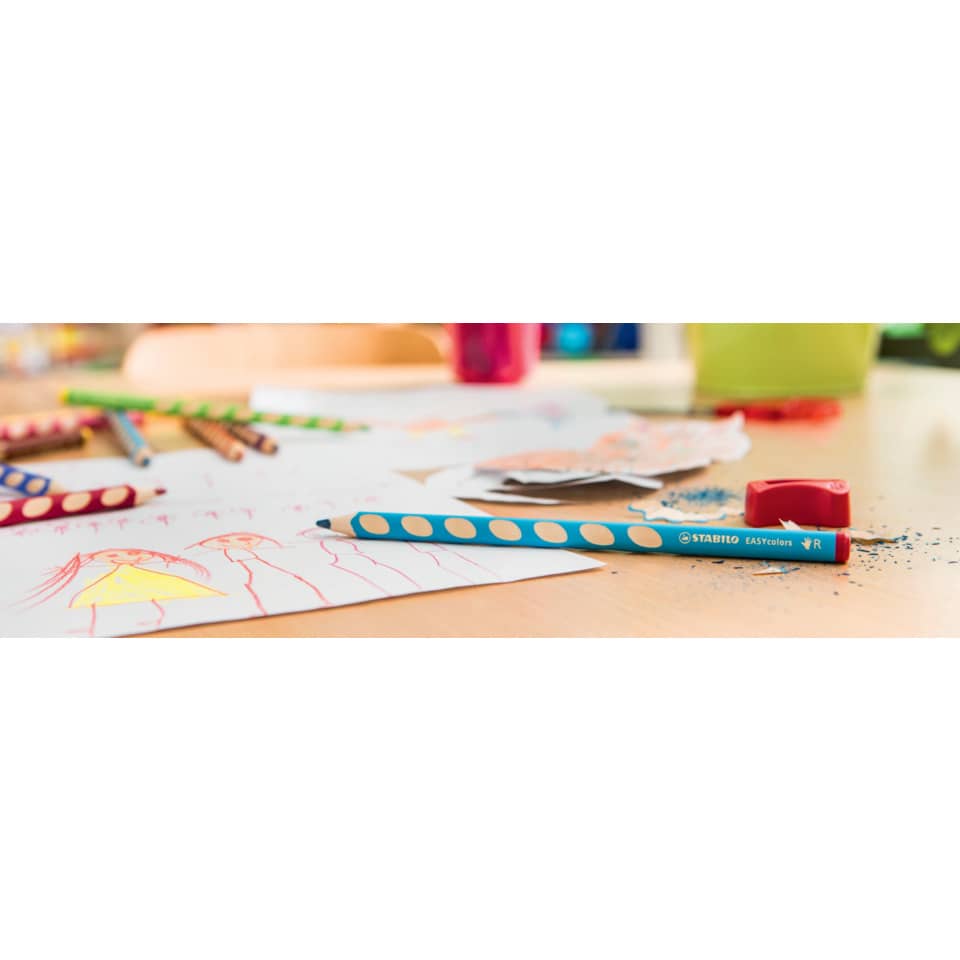 Farbstift EASYcolors, 12er Etui, Rechtshänder STABILO 332/12 STABILO 332/12 sortiert