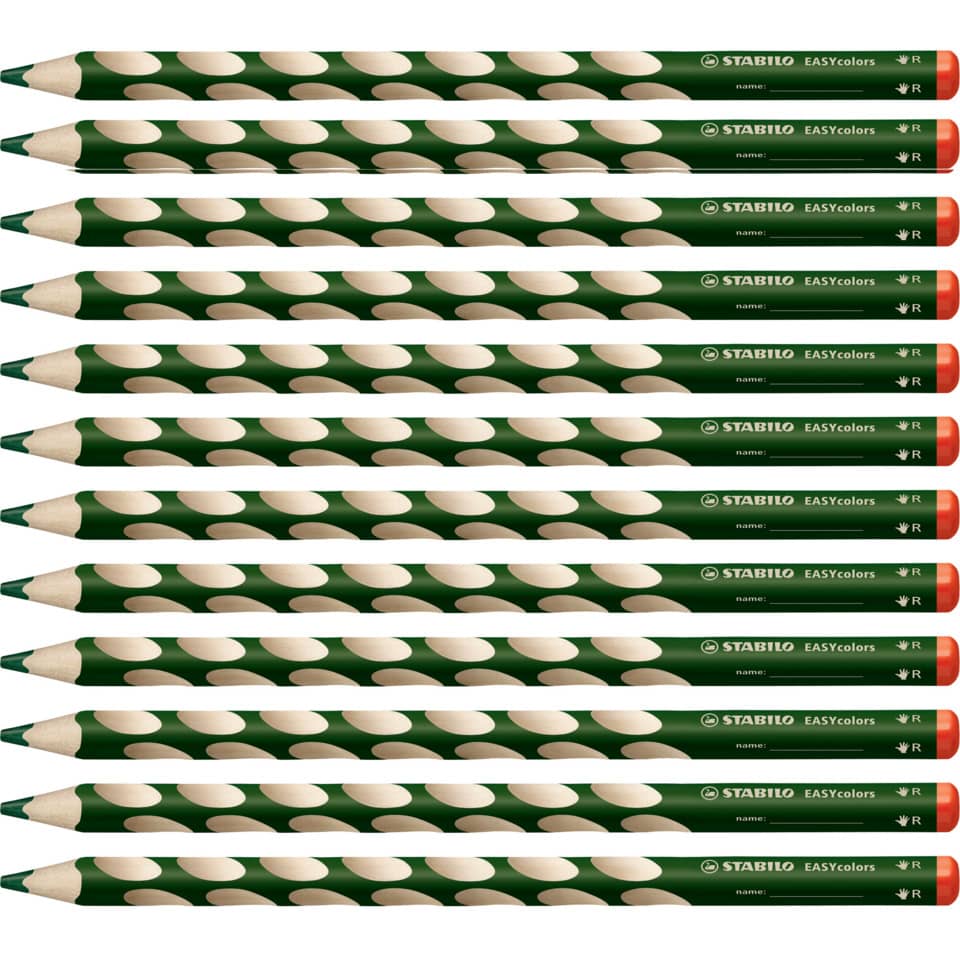 Farbstift EASYcolors, 4,2 mm, laubgrün   rechts STABILO 332/520 STABILO 332/520  rechts