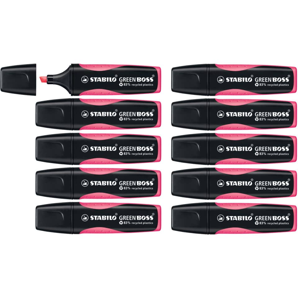 Textmarker GREEN BOSS®, 2-5mm, pink STABILO 6070/56