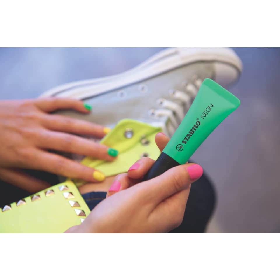 Textmarker Neon, 2-5mm, grün STABILO 72/33