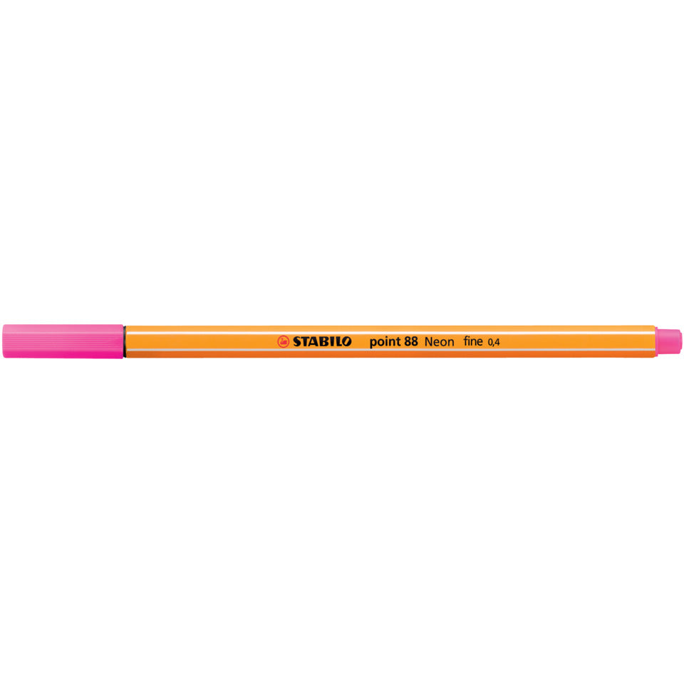 Fineliner point 88®, 0,4 mm, neonpink STABILO 88/056