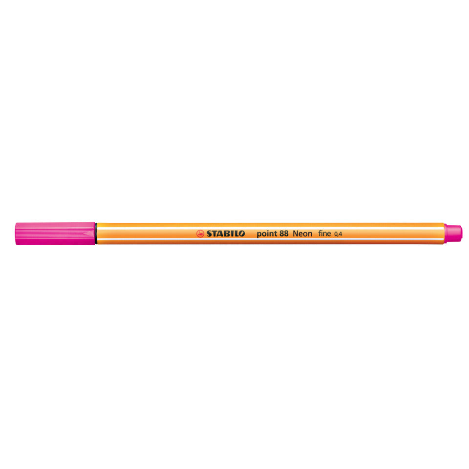 Fineliner point 88®, 0,4 mm, neonpink STABILO 88/056