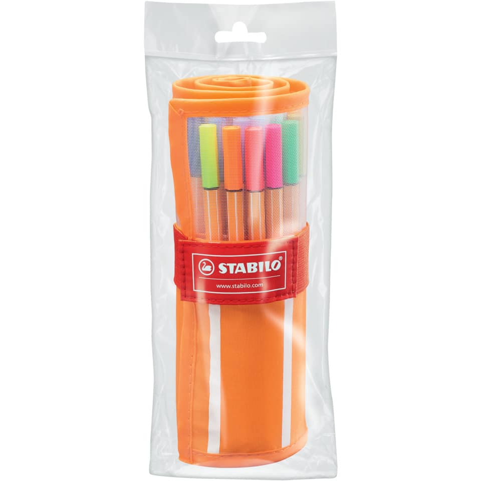 Fineliner point 88® Rollerset, Etui mit 30 Stiften STABILO 8830-2 STABILO 8830-2  Rollerset 30 Stück
