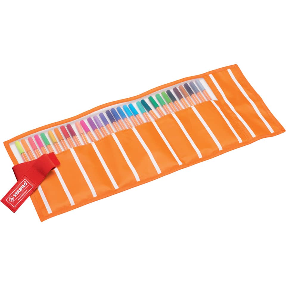 Fineliner point 88® Rollerset, Etui mit 30 Stiften STABILO 8830-2 STABILO 8830-2  Rollerset 30 Stück