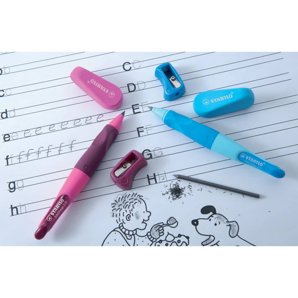 Druckbleistift EASYergo 3.15, blau, L STABILO B-46867-3 STABILO B-46867-3 links