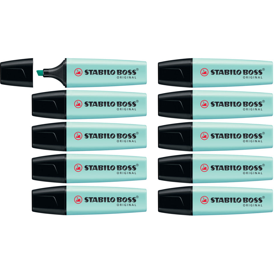 Textmarker BOSS® ORIGINAL Pastel, zartes Türkis STABILO 70/113