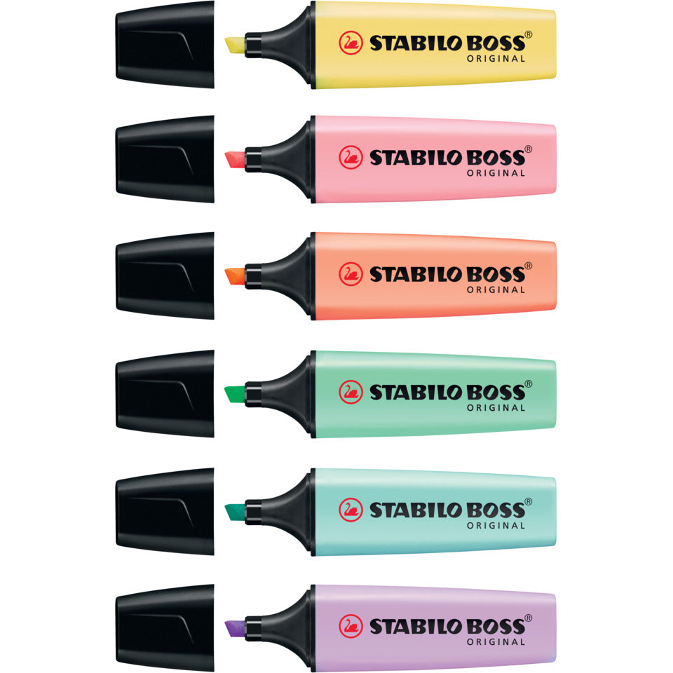Textmarker BOSS® ORIGINAL Pastel, Schimmer von Lila STABILO 70/155
