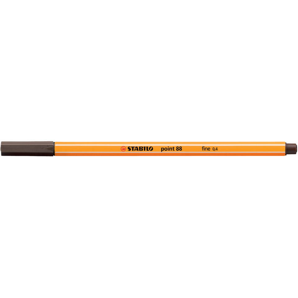 Fineliner point 88®, 0,4 mm, umbra STABILO 88/65