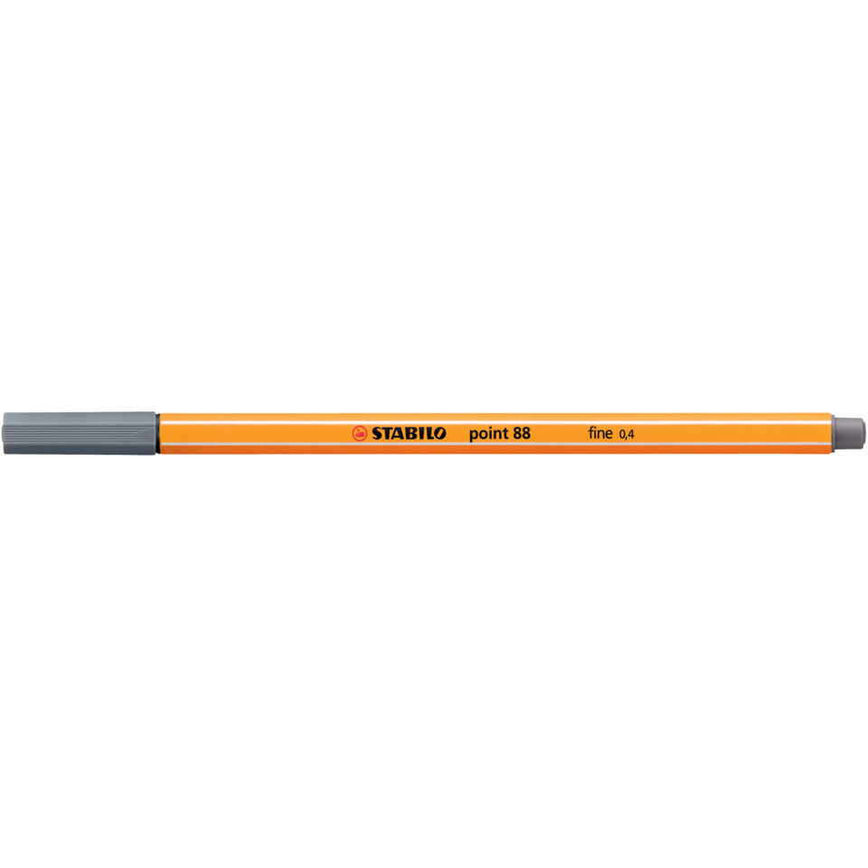Fineliner point 88®, 0,4 mm, paynesgrau STABILO 88/98