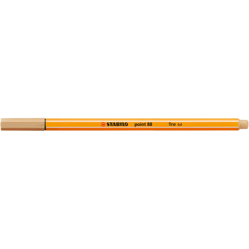 Fineliner point 88®, 0,4 mm, ocker hell STABILO 88/88