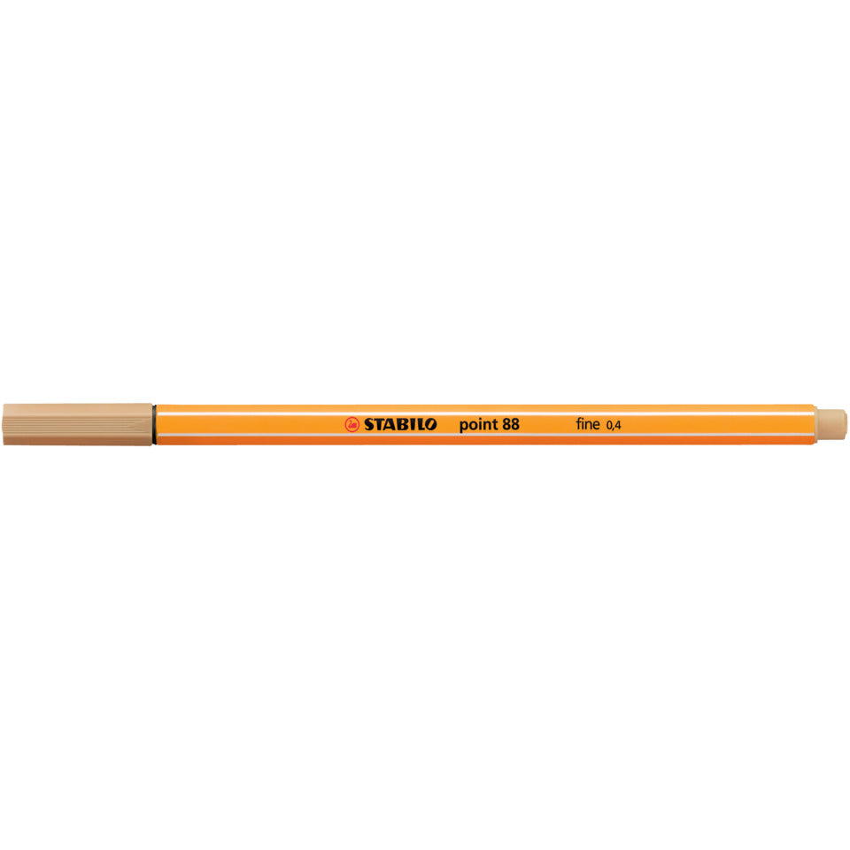 Fineliner point 88®, 0,4 mm, ocker hell STABILO 88/88