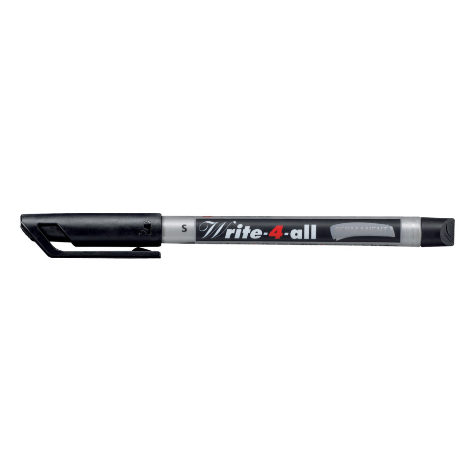 Permanentmarker Write-4-all® Superfein, 0,4mm, schwarz STABILO 166-46 STABILO 166-46 Write-4All