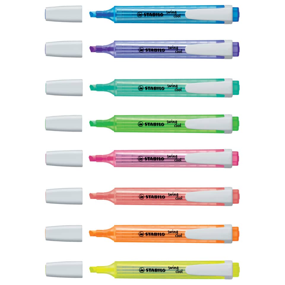 Textmarker swing® cool, 1-4mm, rot STABILO 275/40 STABILO 275-40