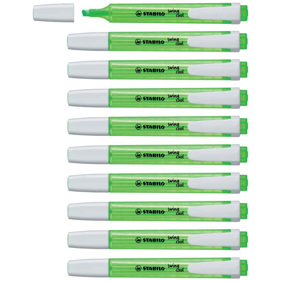 Textmarker swing® cool, 1-4mm, grün STABILO 275/33 STABILO 275-33