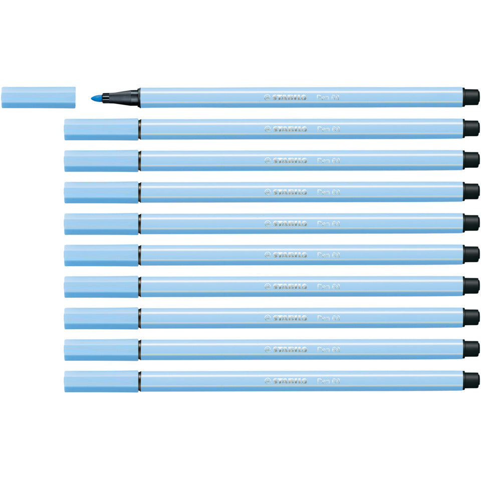 Fasermaler Pen 68, 1mm, kobaltblau hell STABILO 68/11 STABILO  68-11