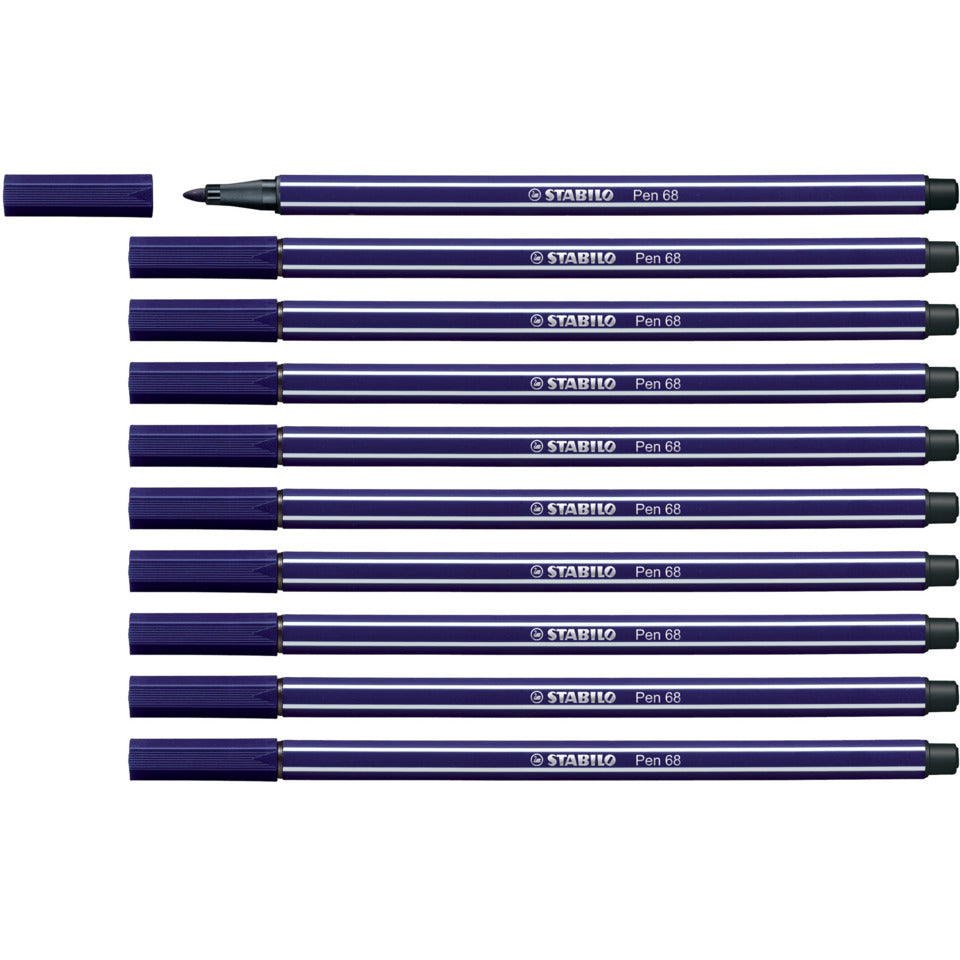 Fasermaler Pen 68, 1mm, preußisch blau STABILO 68/22 STABILO 68-22