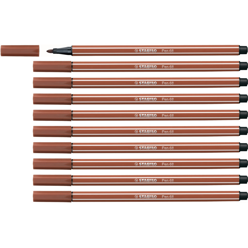 Fasermaler Pen 68, 1mm, rötel STABILO 68/38 STABILO 68-38