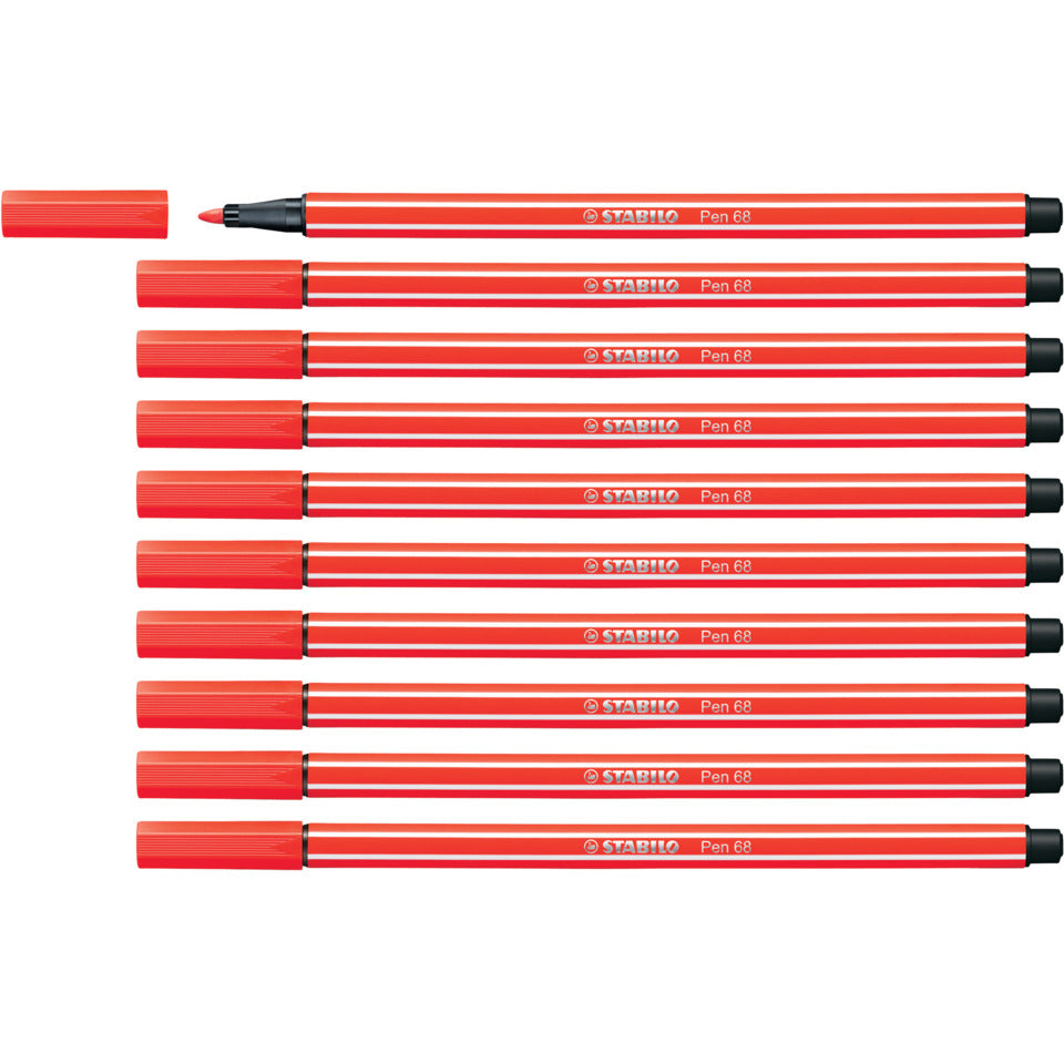 Fasermaler Pen 68, 1mm, hellrot STABILO 68/40 STABILO 68-40