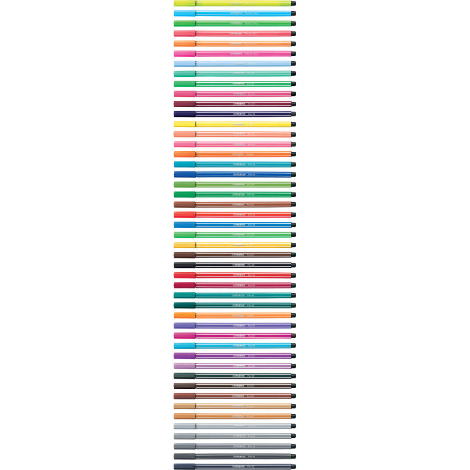 Fasermaler Pen 68, 1mm, schwarzgrau STABILO 68/97 STABILO 68-97