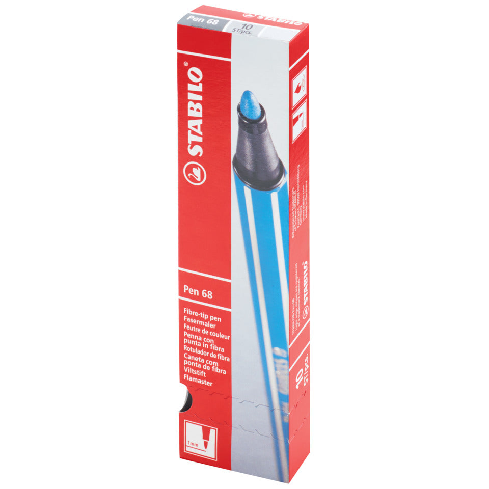 Fasermaler Pen 68, 1mm, paynesgrau STABILO 68/98 STABILO 68-98