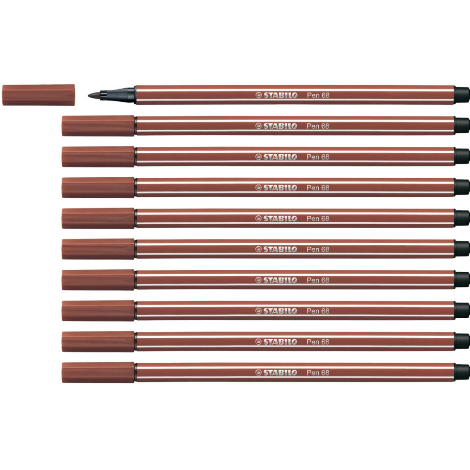 Fasermaler Pen 68, 1mm, siena STABILO 68/75 STABILO 68-75
