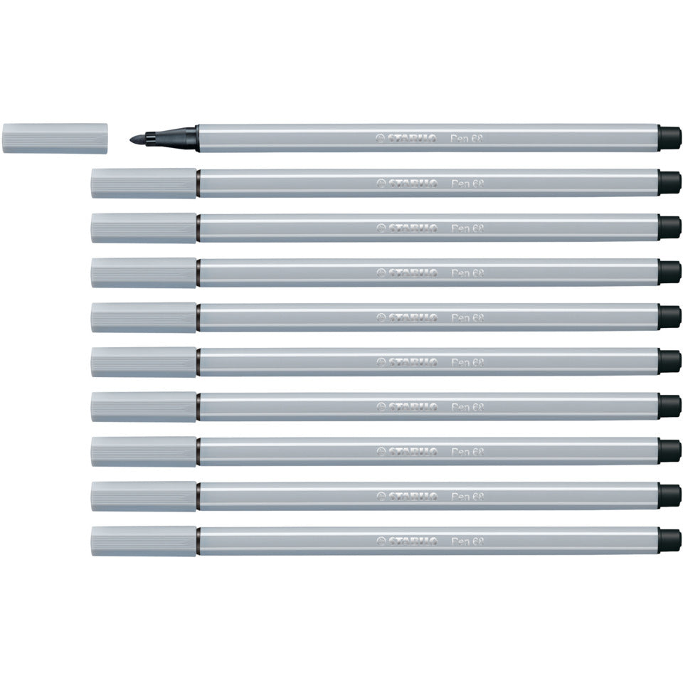 Fasermaler Pen 68, 1mm, hellgrau STABILO 68/94 STABILO 68-94