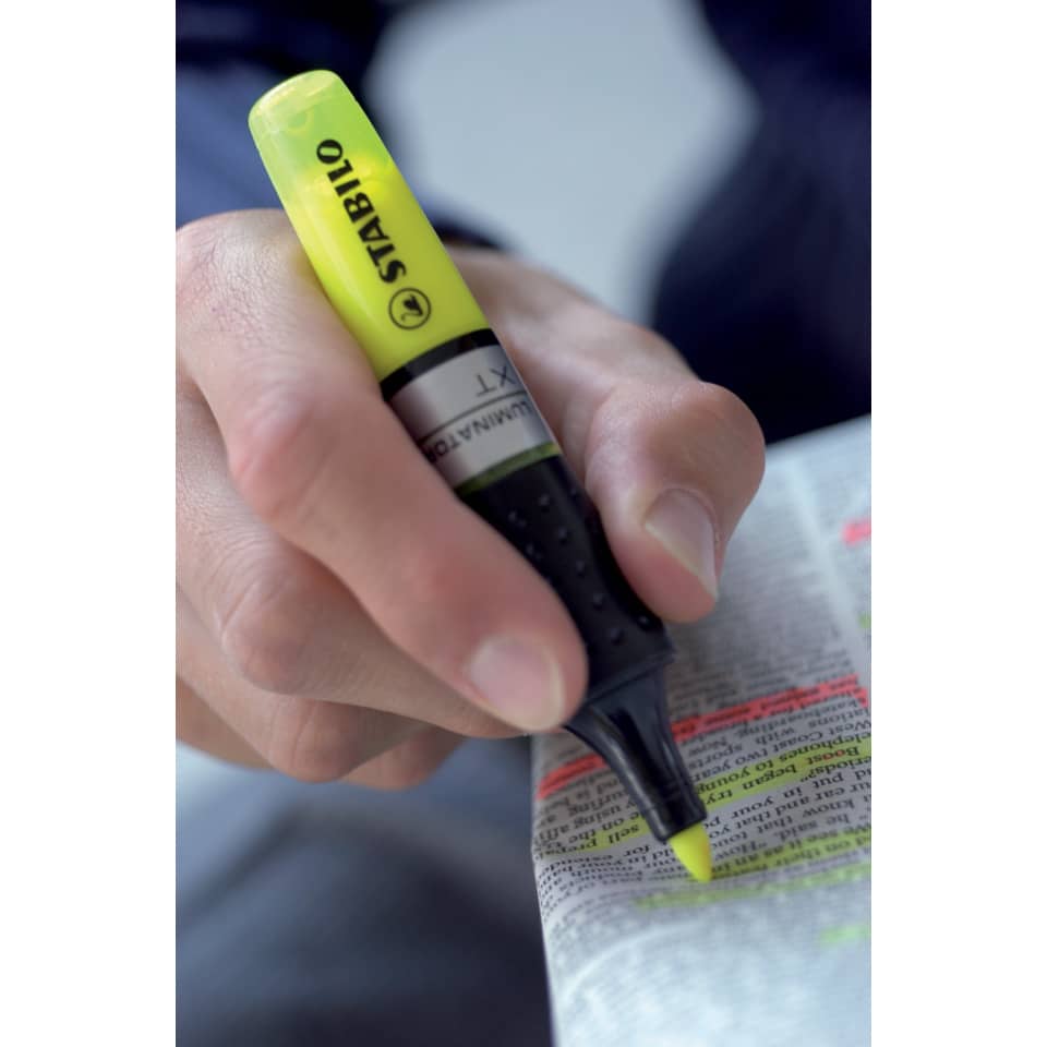 Textmarker LUMINATOR®, 2-5mm, gelb STABILO 71/24