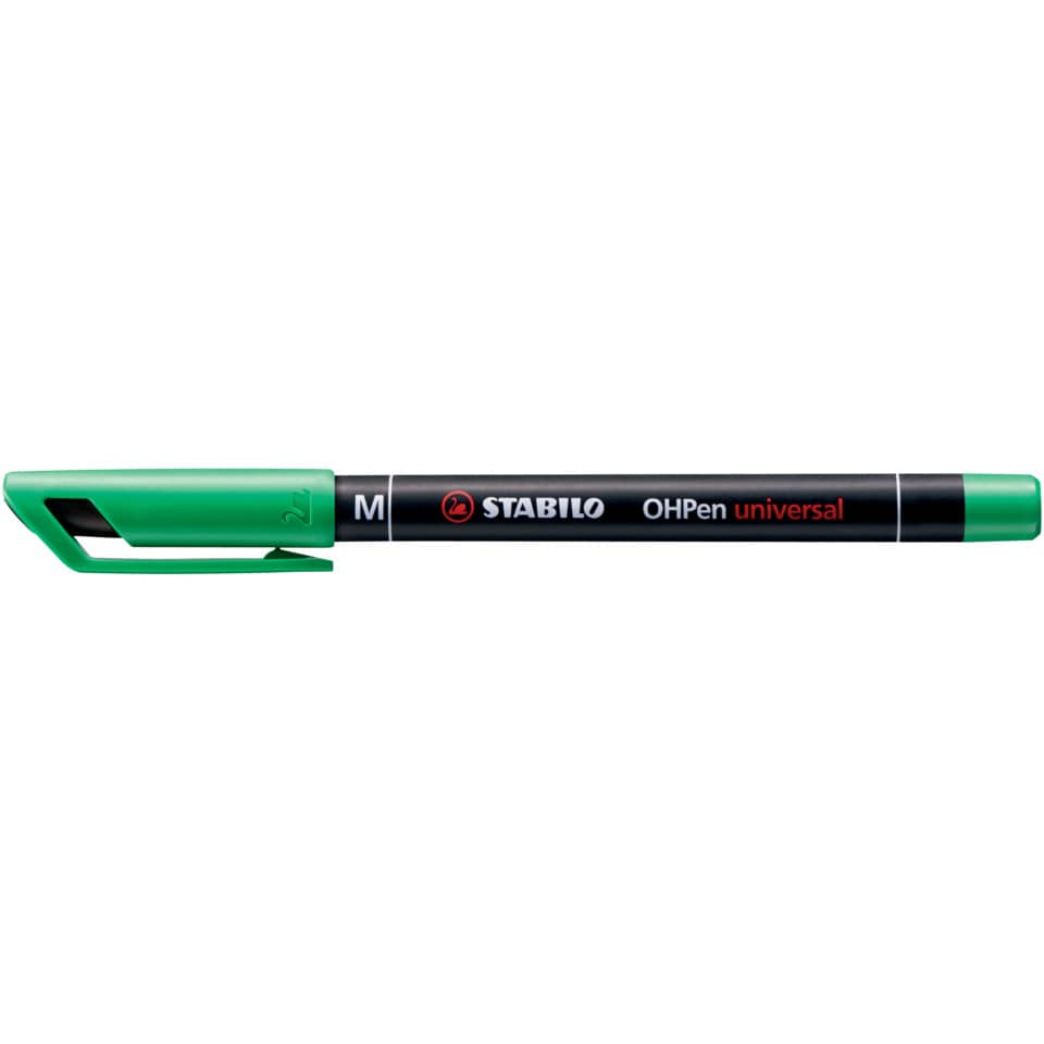Folienstift OHPen universal, 1 mm, permanent, grün STABILO 843/36 STABILO  843/36 permanent