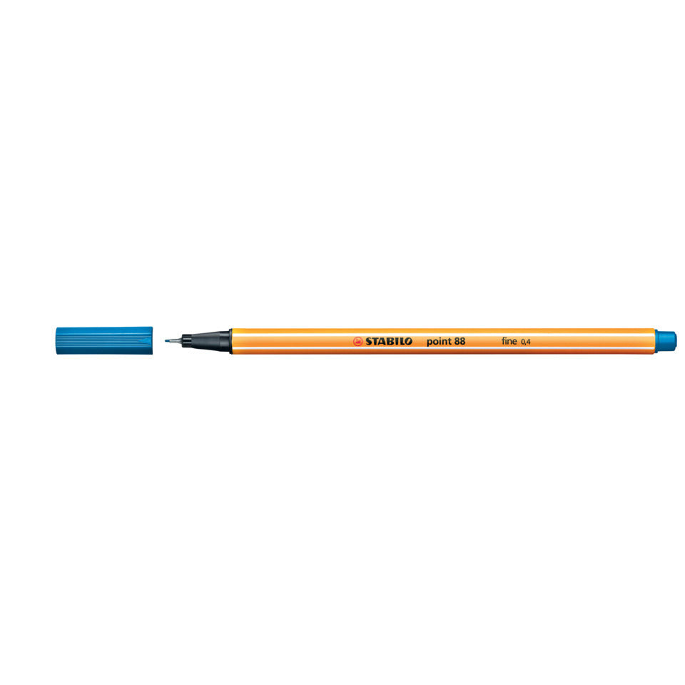 Fineliner point 88®, 0,4 mm, mittelblau STABILO 88/32