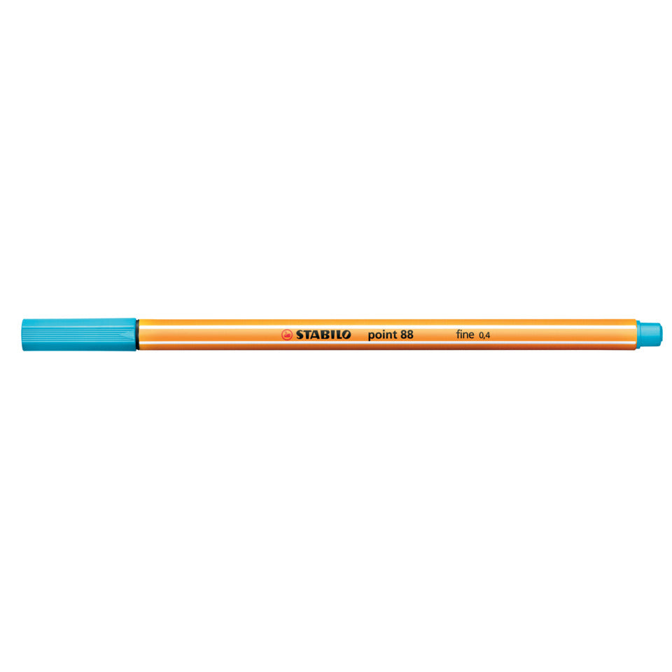 Fineliner point 88®, 0,4 mm, azurblau STABILO 88/57