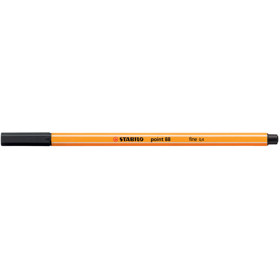Fineliner point 88®, 0,4 mm, schwarz STABILO 88/46