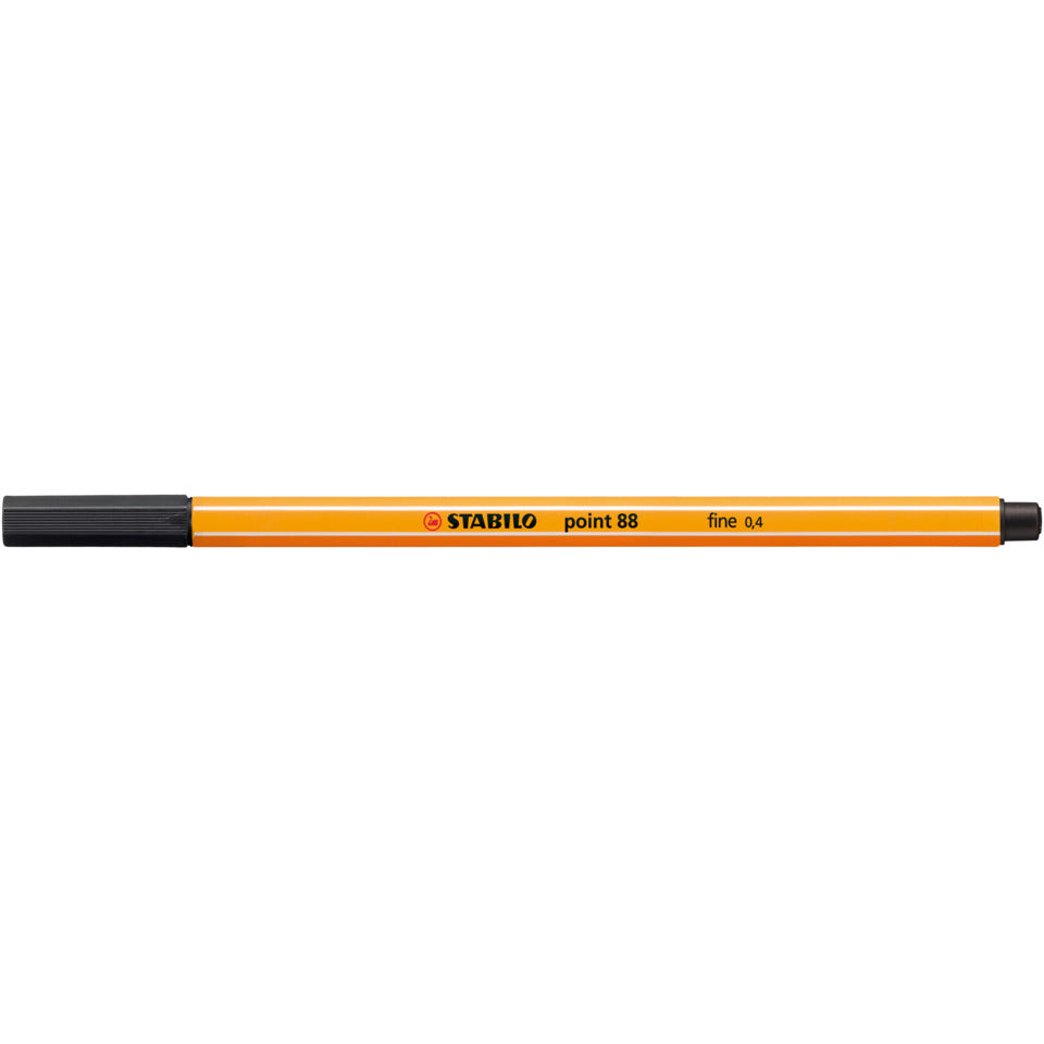 Fineliner point 88®, 0,4 mm, schwarz STABILO 88/46