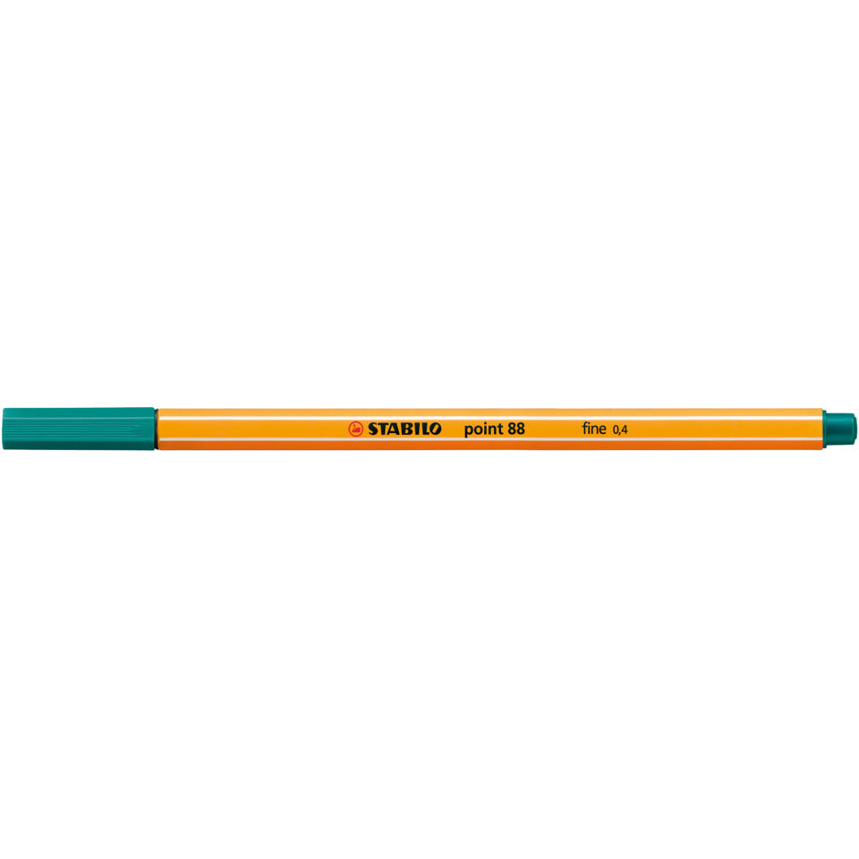 Fineliner point 88®, 0,4 mm, türkisblau STABILO 88/51
