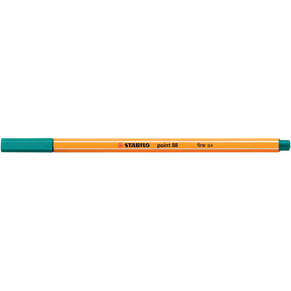 Fineliner point 88®, 0,4 mm, türkisblau STABILO 88/51