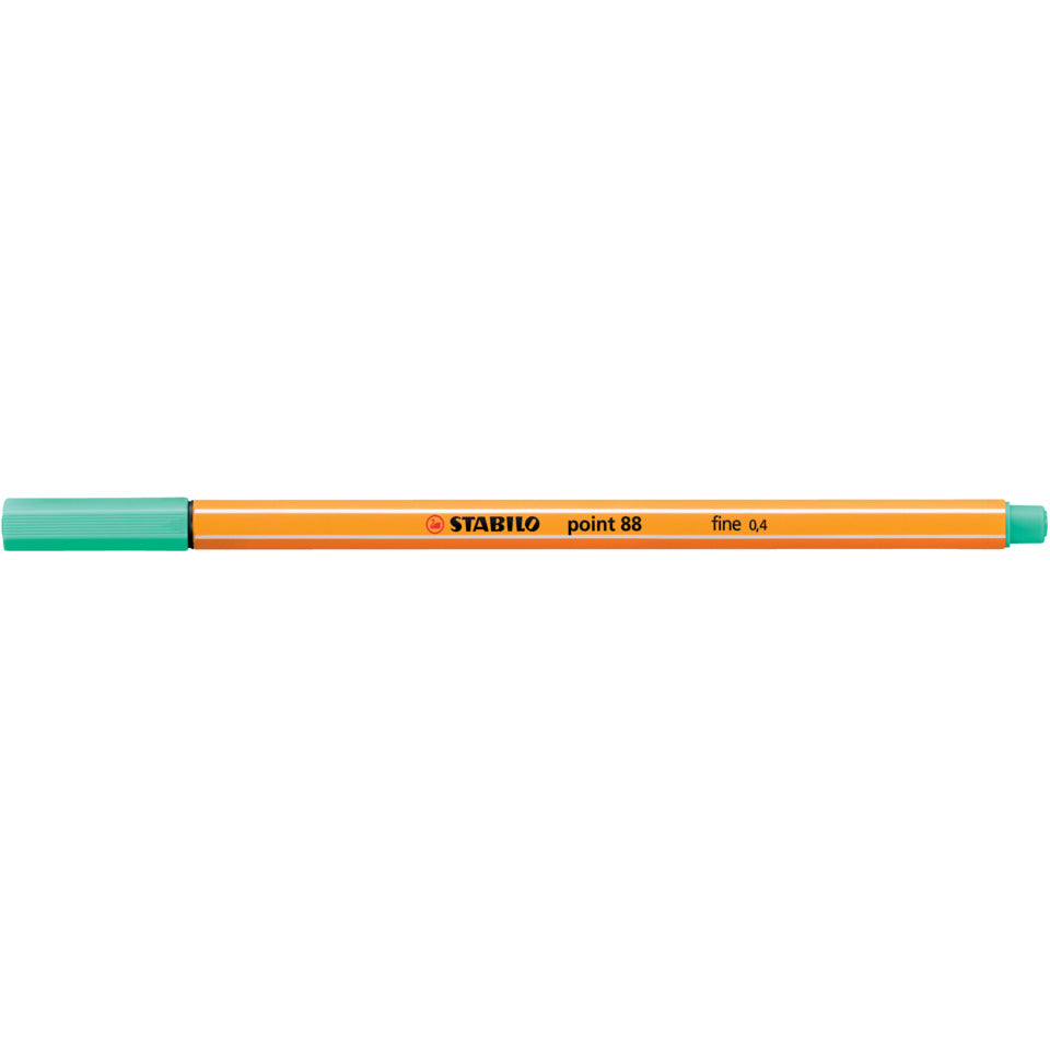 Fineliner point 88®, 0,4 mm, eisgrün STABILO 88/13
