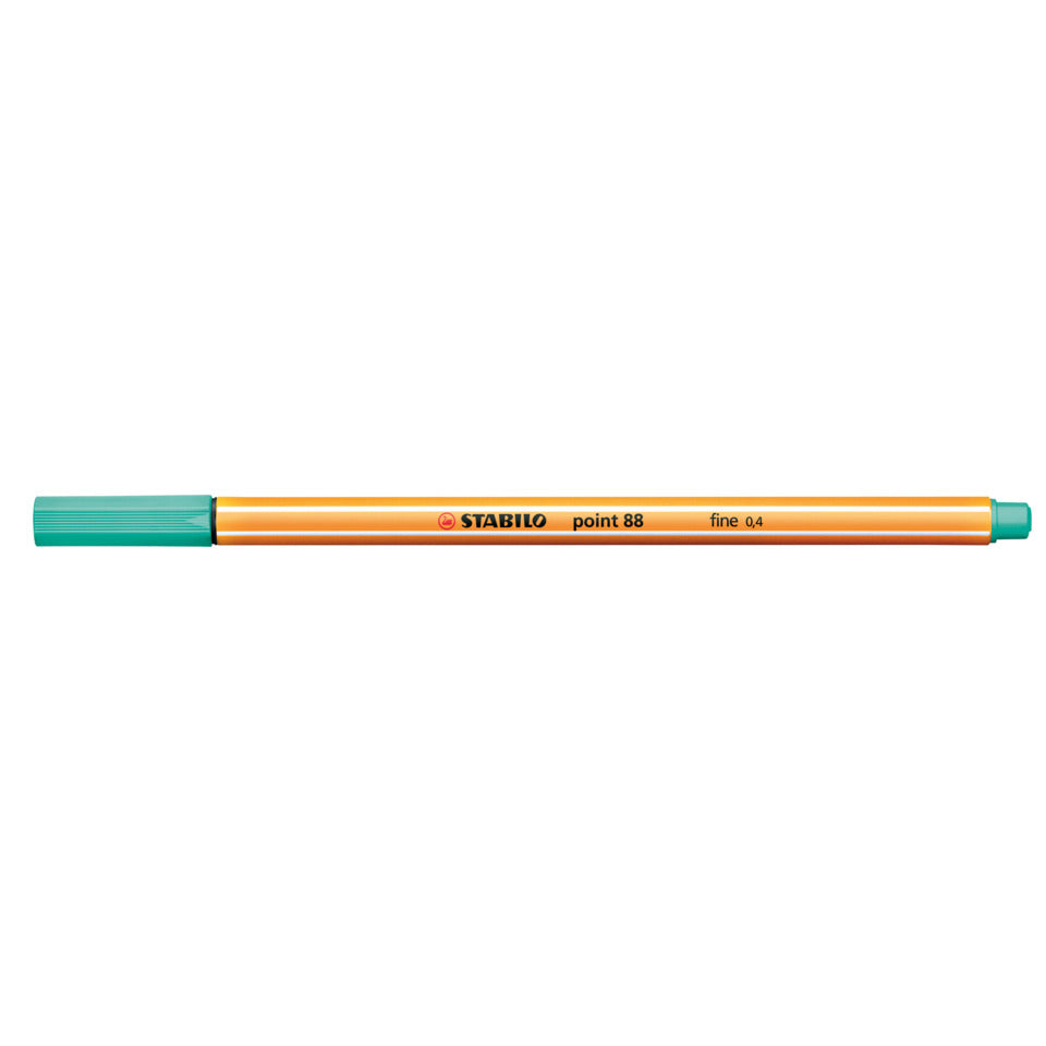 Fineliner point 88®, 0,4 mm, eisgrün STABILO 88/13