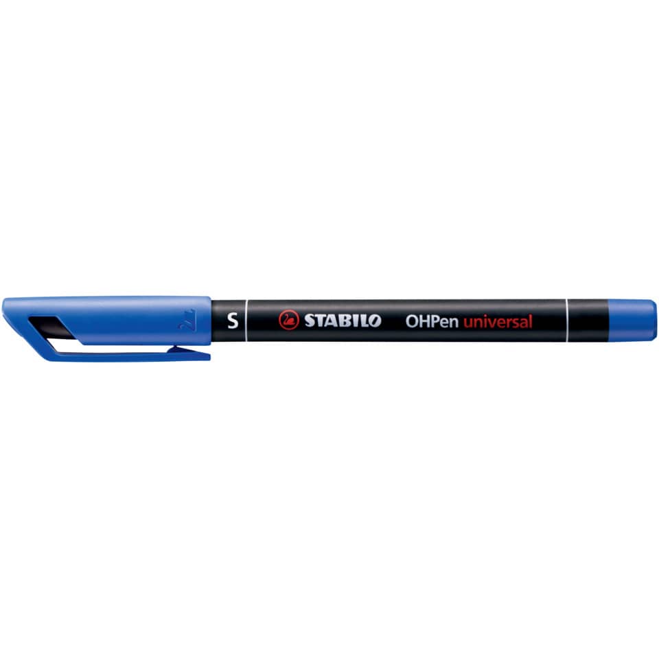 Folienstift OHPen universal, 0,4 mm, permanent, blau STABILO 841/41 STABILO 841/41 permanent